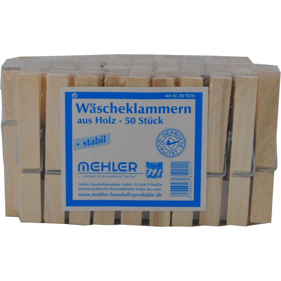 Wäscheklammern, Holz