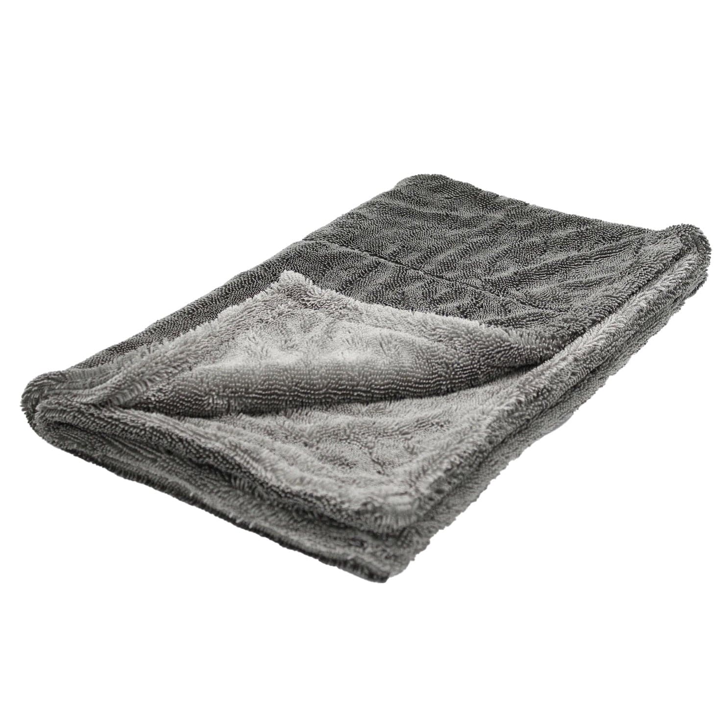 Wassermagnet Auto Trockentuch in grau, extrem saugstark und fusselfrei für die schonende Fahrzeugtrocknung.