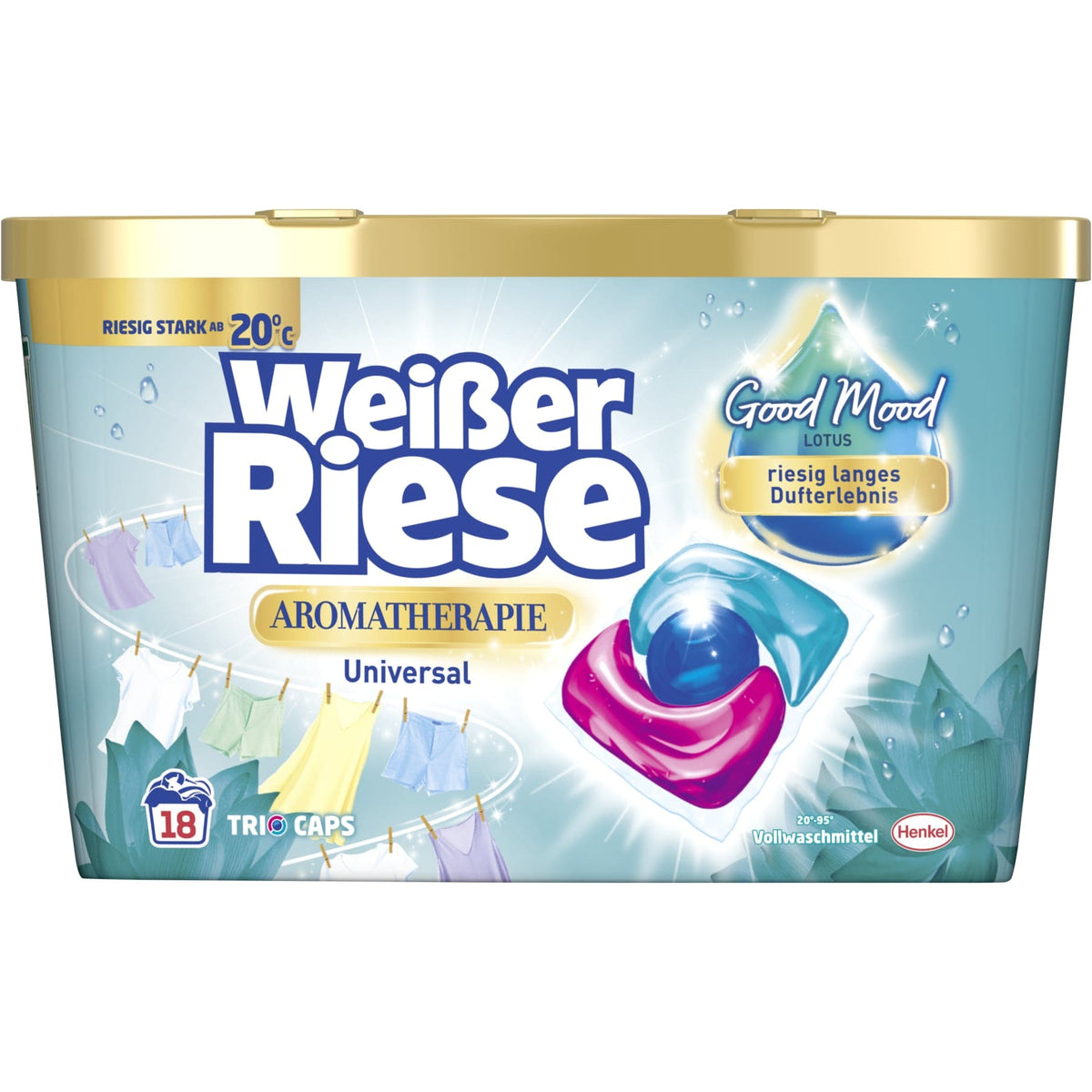Weißer Riese Universal Trio-Caps Aromatherapie Lotus & Mandelöl