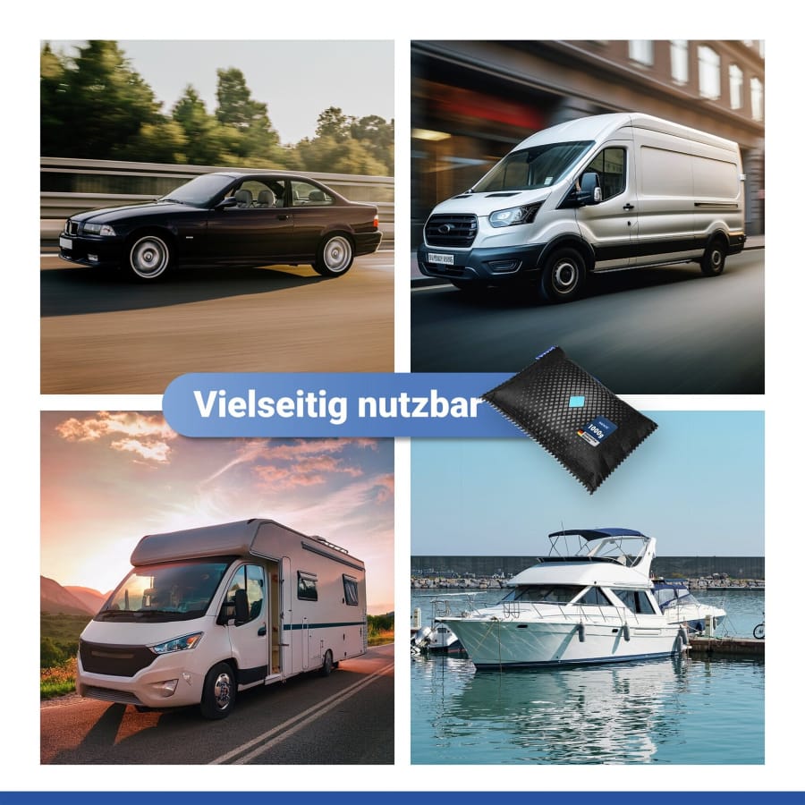 WENKO Auto-Entfeuchter mit Indikator, wiederverwendbar