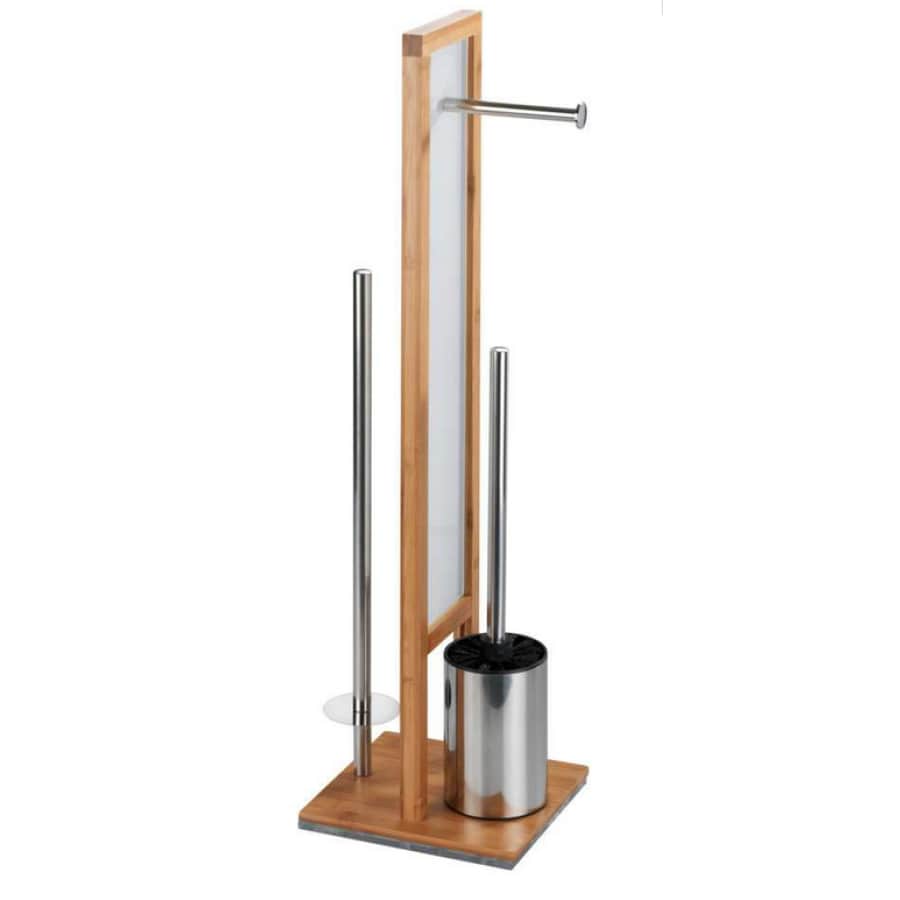 WENKO Stand-WC-Garnitur Rivalta 3-in-1 natur