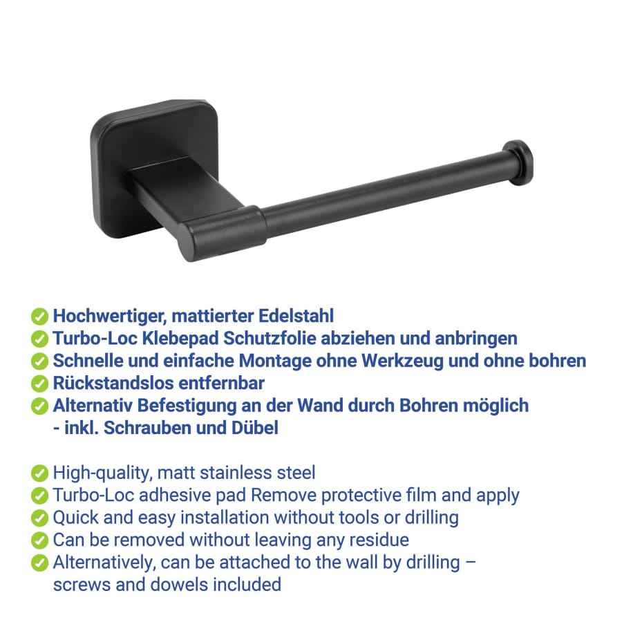WENKO Turbo-Loc Ersatzrollenhalter Porto