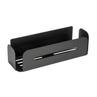 WENKO Turbo-Loc Wandablage Bivio Black matt, Aluminium