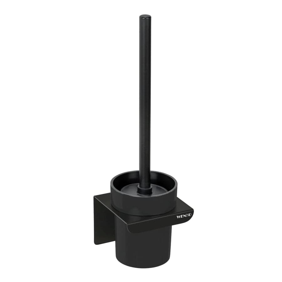 WENKO Turbo-Loc WC-Garnitur Lizan schwarz