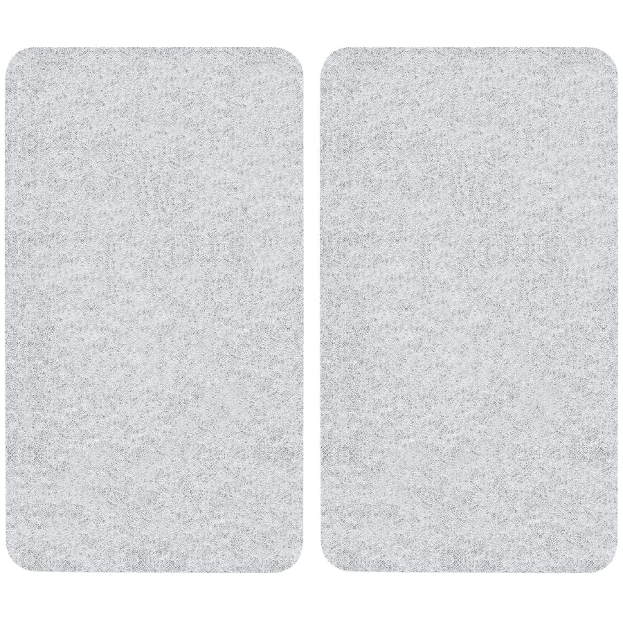 WENKO Universal Herdabdeckplatte aus Sicherheitsglas, 2er Set