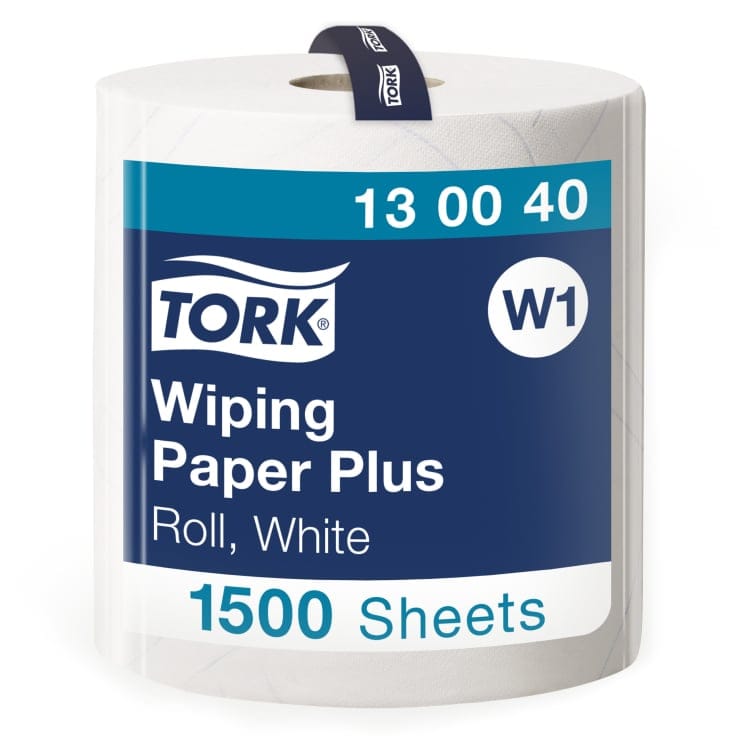 Tork Advanced Wischtuch 420 Großrolle hochweiß Hygiene 37 x 34 cm