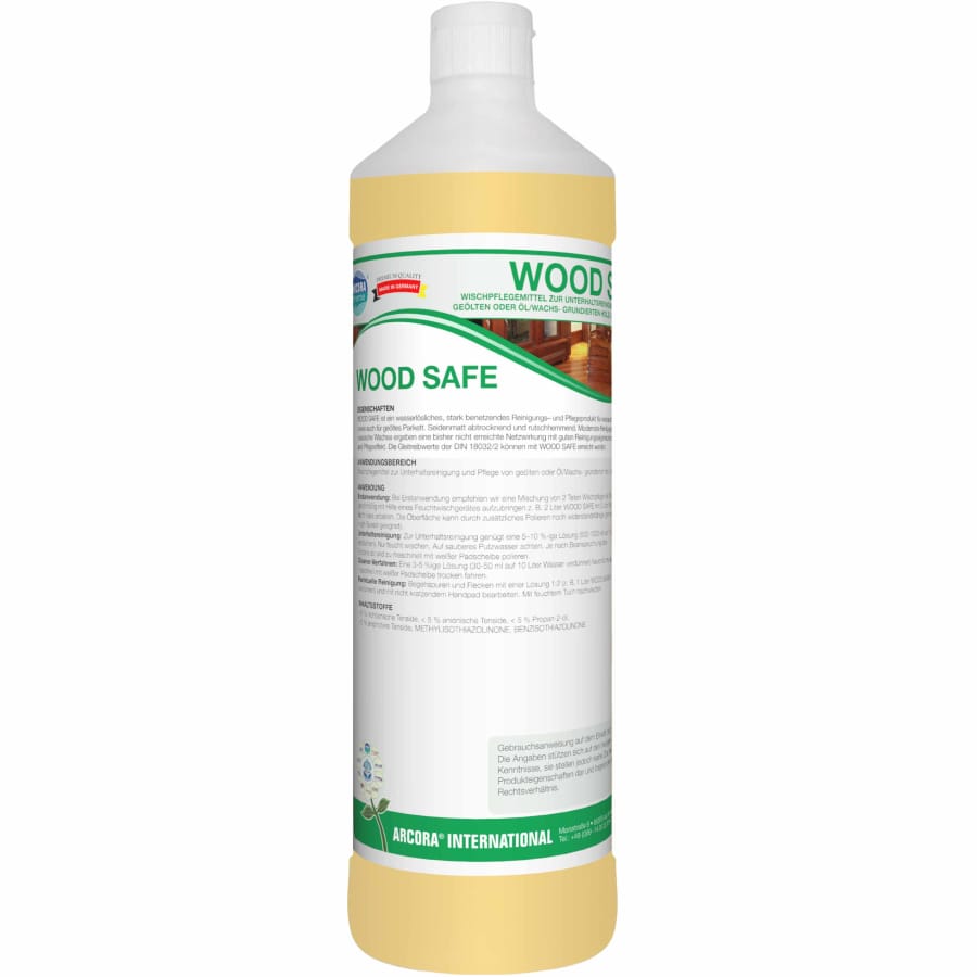 WOOD SAFE Wischpflege 1 Liter Flasche