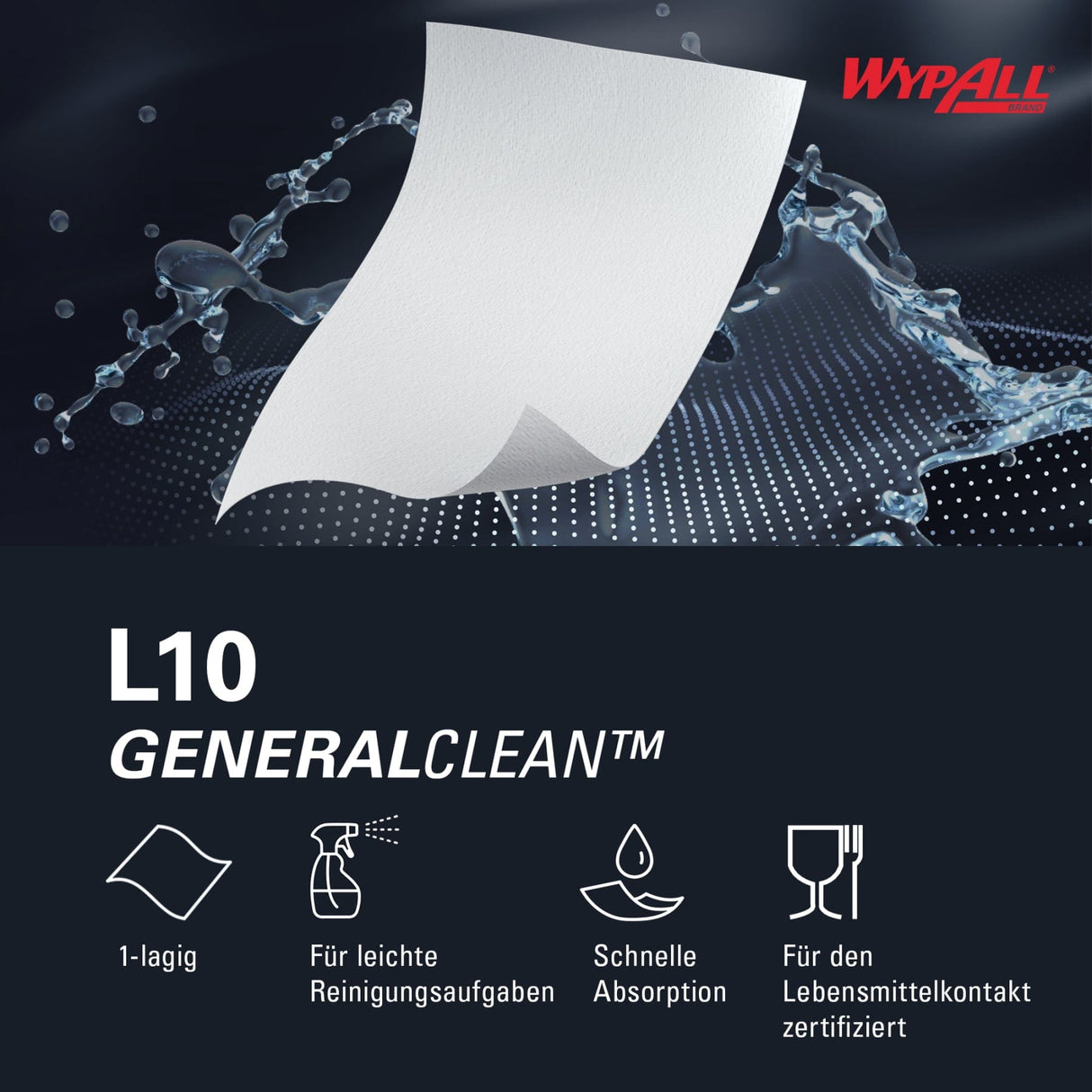 WYPALL* L10 Extra Wischtücher