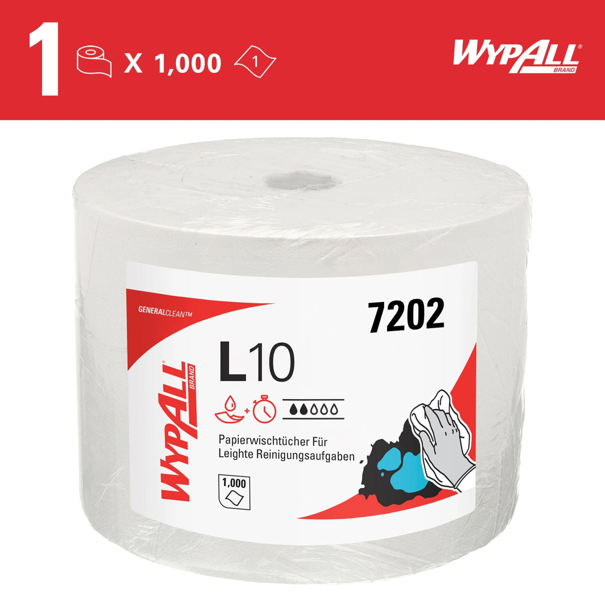 WYPALL* L10 Extra Wischtücher