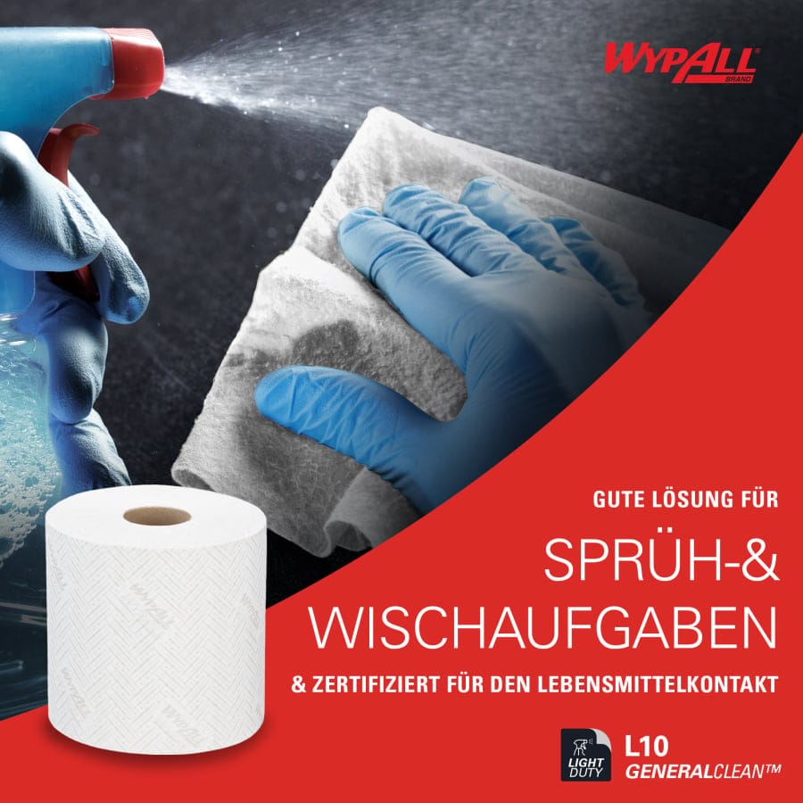 WYPALL L10 Wischtücher für die Zentralentnahme