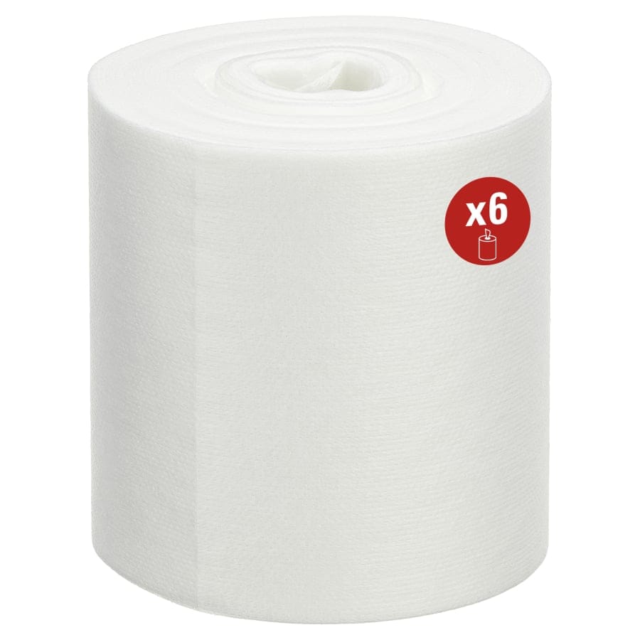 WypAll® Reinigungstücher Wettask, weiß, perforiert