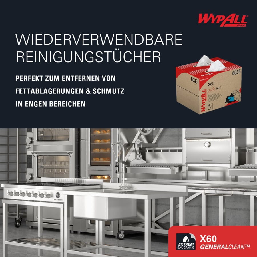 WYPALL* X60 Wischtücher - BRAG* Box