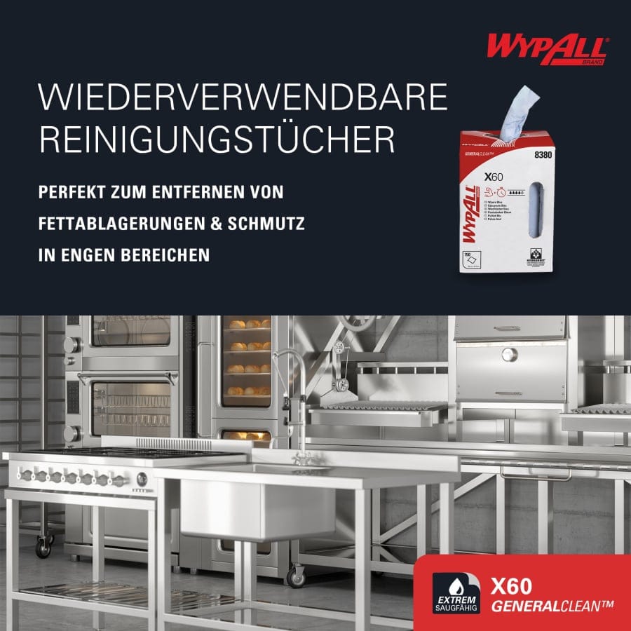 WYPALL* X60 Wischtücher - Multibox