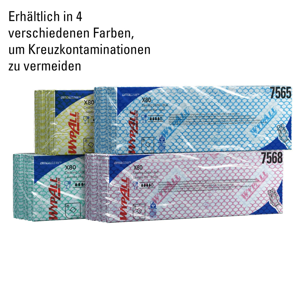 WYPALL* X80 Wischtücher - Interfold