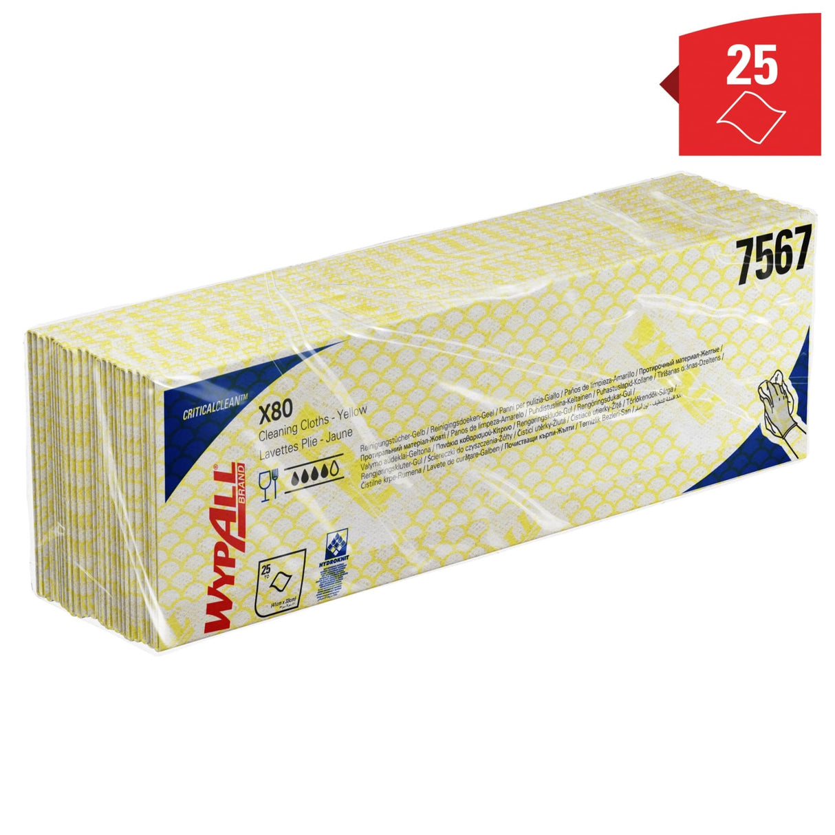 WYPALL* X80 Wischtücher - Interfold