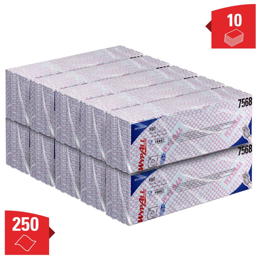 WYPALL* X80 Wischtücher - Interfold