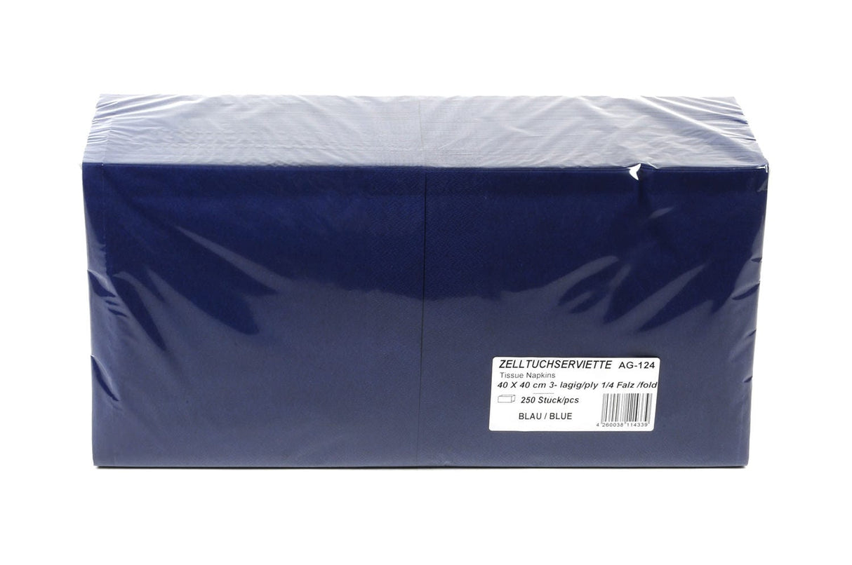 Zelltuchserviette dunkelblau