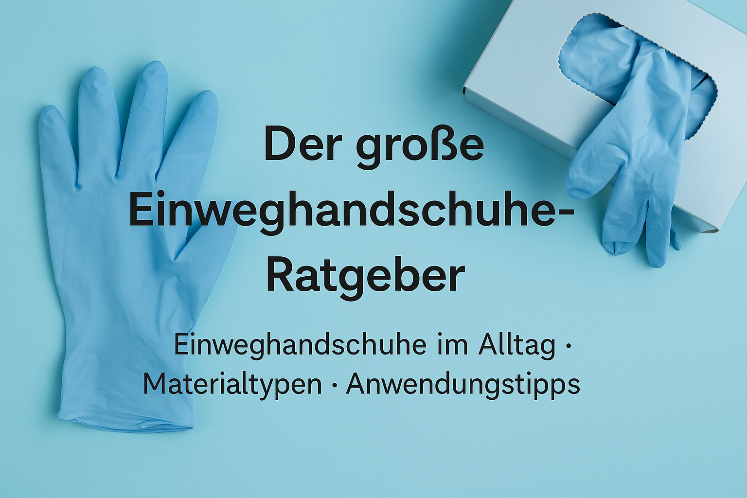 Der Große Einweghandschuhe Ratgeber - Alles was Ihr wissen müsst!