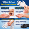 Warum haben viele Menschen Probleme mit Latexhandschuhen?
