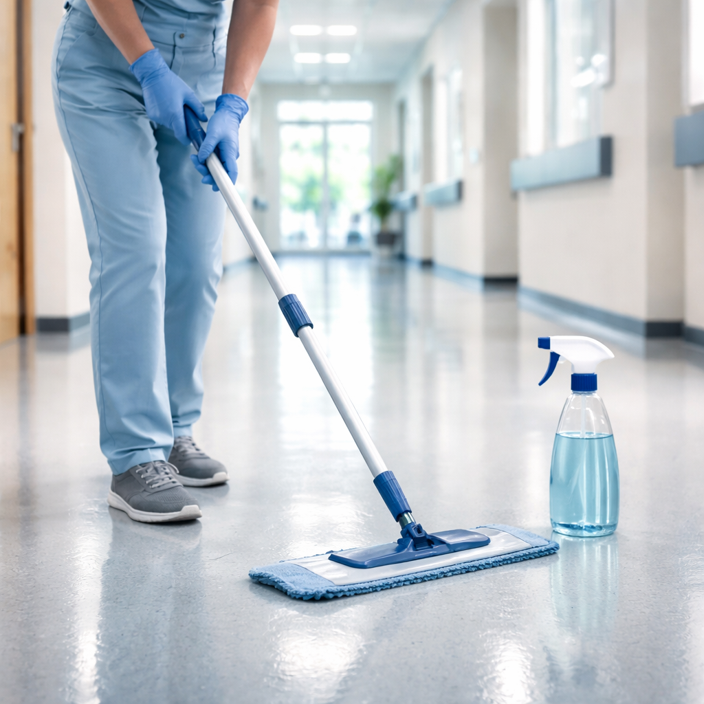 Warum greifen manche Desinfektionsmittel Bodenbeschichtungen an? (Und welche Lösungen wirklich helfen)