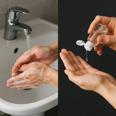 Desinfizieren oder Händewaschen? Der Unterschied einfach erklärt