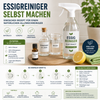 Essigreiniger selber machen – einfaches Rezept für einen Allzweckreiniger