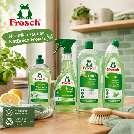 Vorgestellt: Reinigungsmittel der Marke Frosch