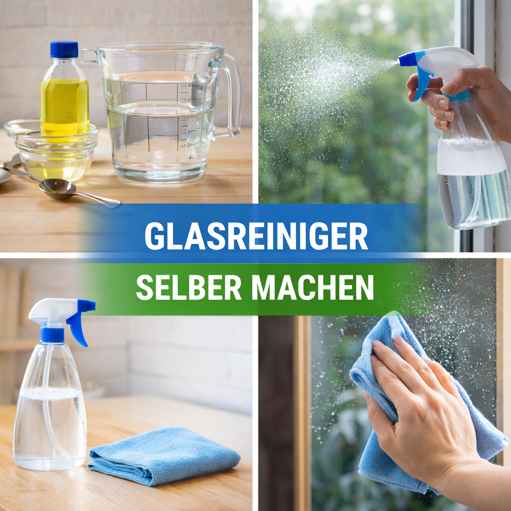 Glasreiniger selber machen – funktioniert das wirklich?