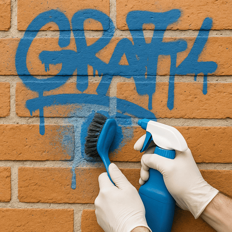 Erfolgreich Graffiti entfernen – Fehler, die du unbedingt vermeiden solltest