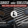 Grillreinigung: Gussrost oder Edelstahl? Was lässt sich besser reinigen?
