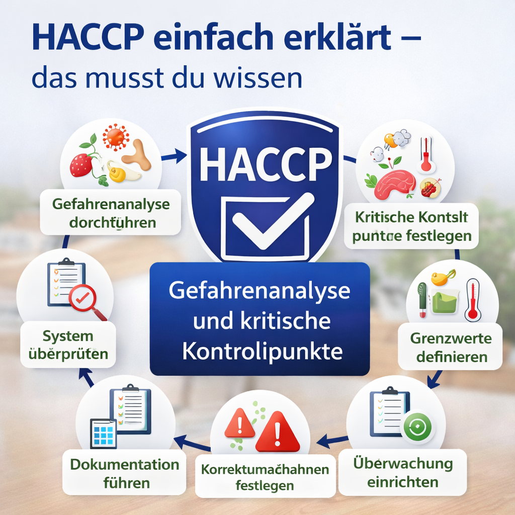 HACCP einfach erklärt – das musst du wissen
