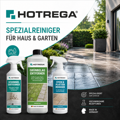 HOTREGA – Spezialreiniger für Haus, Garten und Gewerbe vorgestellt