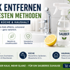 Kalk entfernen – die besten Methoden für Bad, Küche & Haushalt
