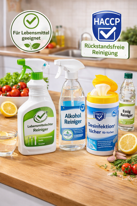 Welche Reinigungsmittel sind lebensmittelsicher?