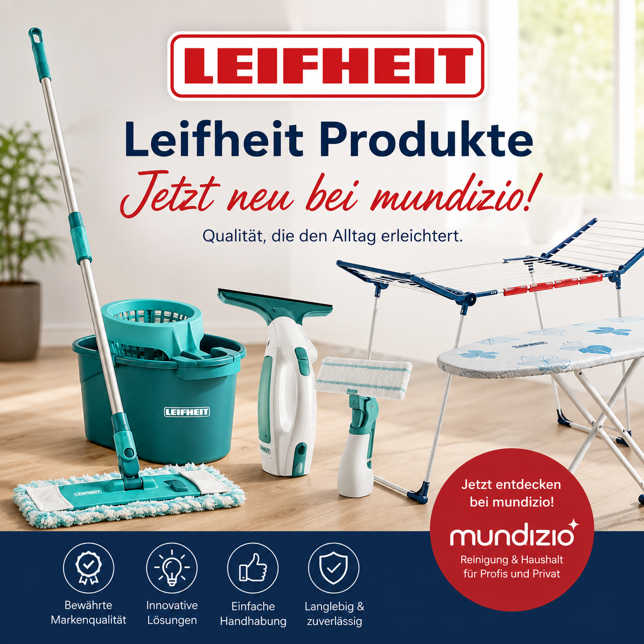 Leifheit Produkte – Jetzt neu bei mundizio