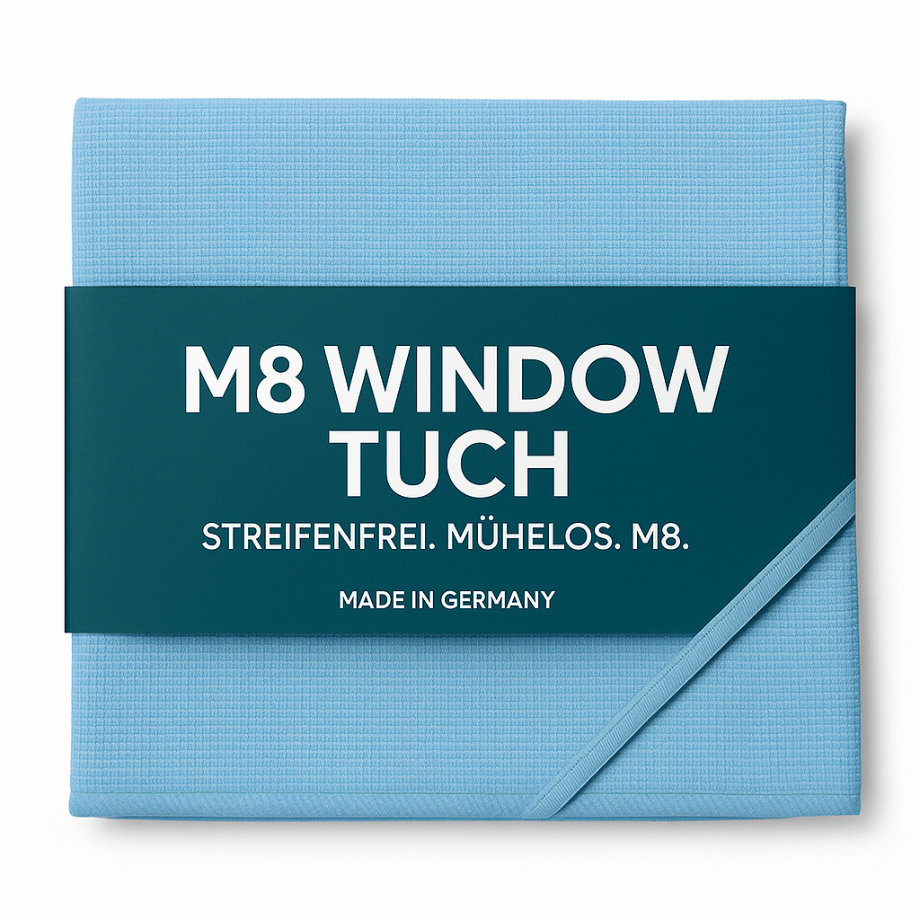 Produkt der Woche: Ein Tuch für alles! – Das M8 Fenster-Mikrofasertuch Window