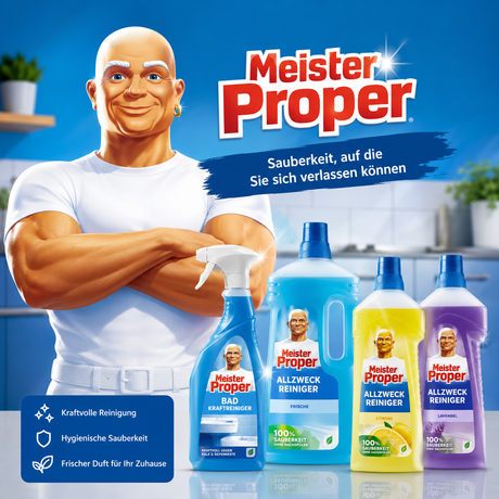Meister Proper - Alles über den Muskelmann in der Reinigung