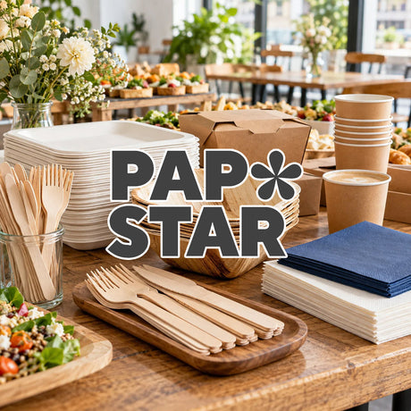 Papstar vorgestellt: Einweggeschirr, Tischdeko und To-go-Verpackung