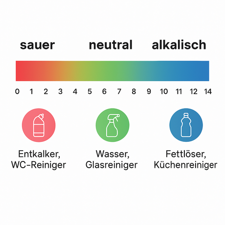 Warum der pH-Wert beim Reinigen eine entscheidende Rolle spielt