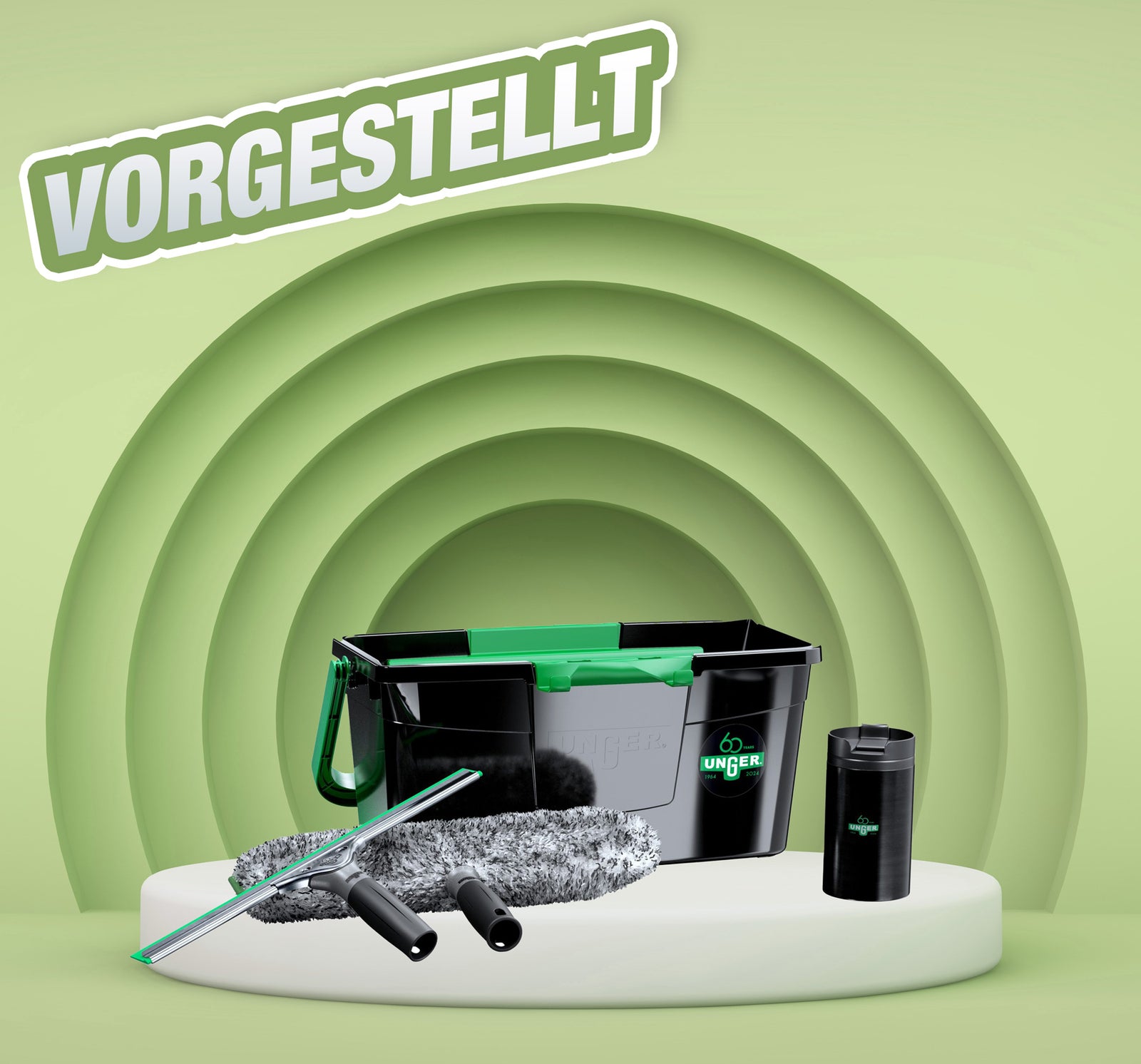 UNGER Glasreinigungsset - 60 Jahre Limited Edition