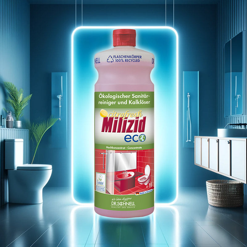 Produktvorstellung - Dr. Schnell Milizid Citrofresh Eco Sanitärreiniger