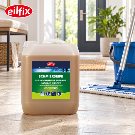 EILFIX Schmierseife zur pflegenden Reinigung von Stein- und Keramikböden