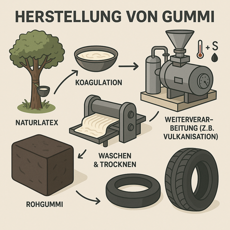 So wird Gummi hergestellt: Passende Frage zu Wischergummis