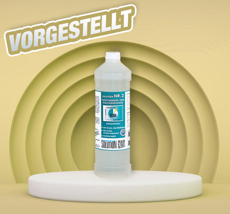Hocheffektiver Teppichreiniger und Polsterreiniger - Produktvorstellung Solution Nr. 2
