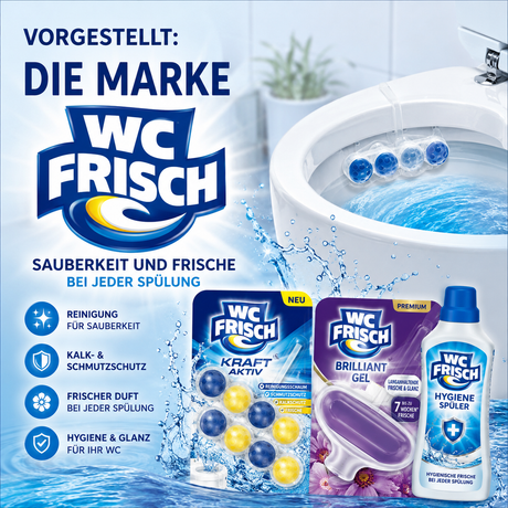 Vorgestellt: Die Marke WC Frisch – Sauberkeit und Frische bei jeder Spülung