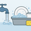 Die richtige Wassertemperatur beim Spülen – So wird's wirklich sauber!