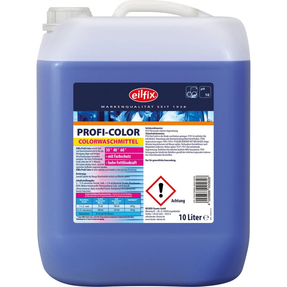 EILFIX PROFI-COLOR Colorwaschmittel Inhalt: 10 Liter Kanister