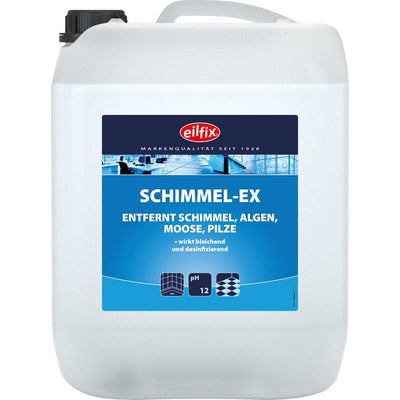 EILFIX SCHIMMEL-EX – Hocheffektiver Schimmelentferner mit Chlor (bleichend und desinfizierend) 10 Liter Kanister