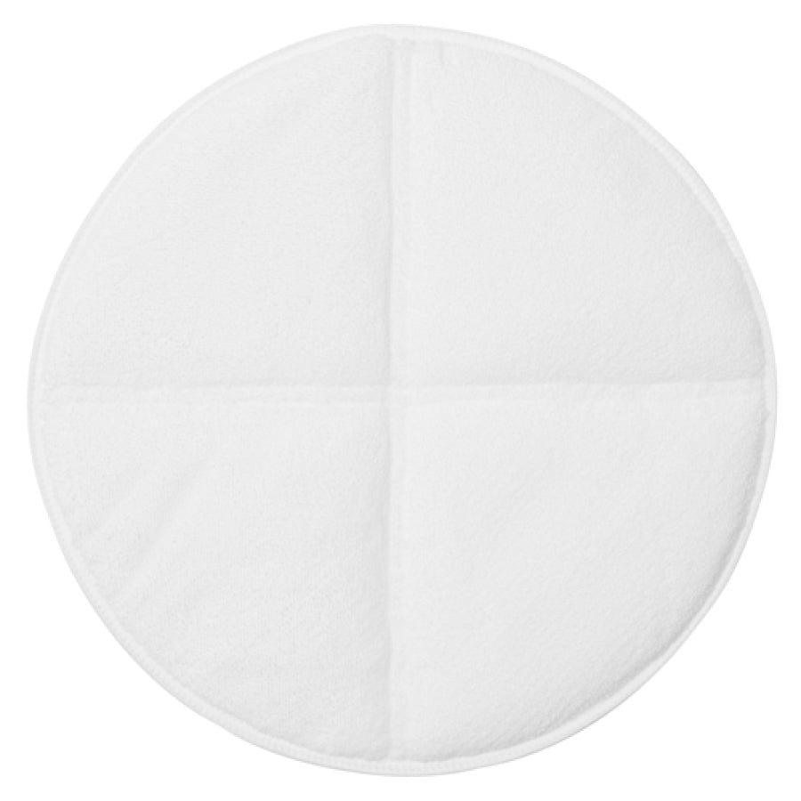 VERMOP Textile Pad White Magic aus Microfaser, weiß, Ø 43 cm, Art.-Nr. 100850