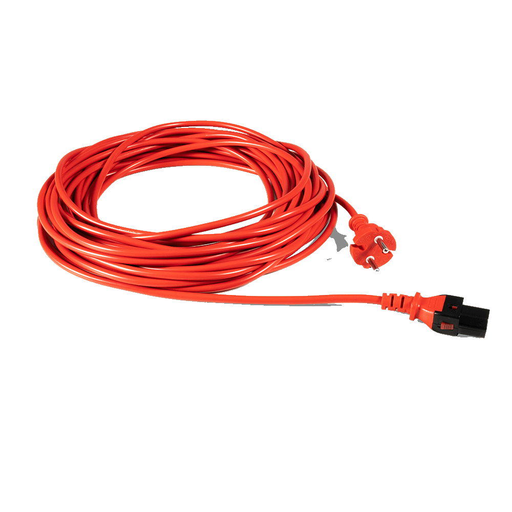 122227 Netzkabel 15 m rot für BoostiX ZERO SPRiNTUS